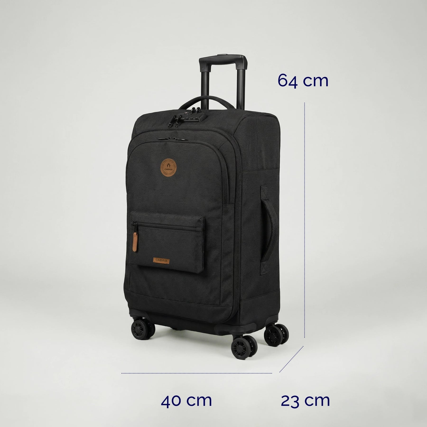 Valise souple 4 roues Medium Amiens - Cabaia - 
