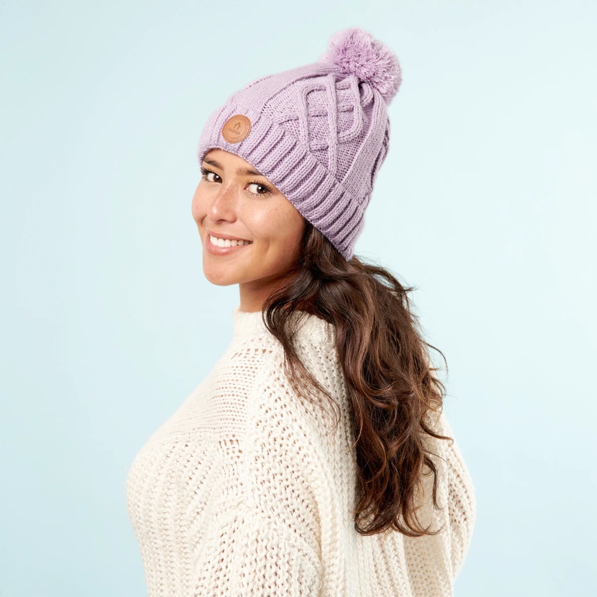 Bonnet Appletini Lila Polaire - Cabaia - 