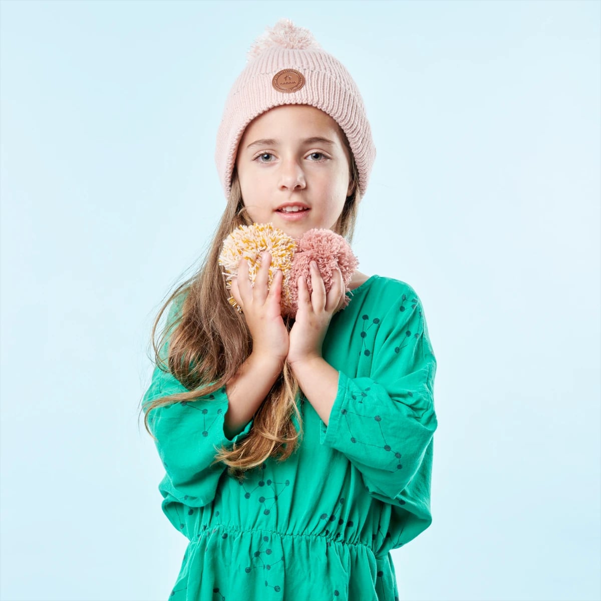 Bonnet Apple Rose Rose Polaire - Cabaia - 