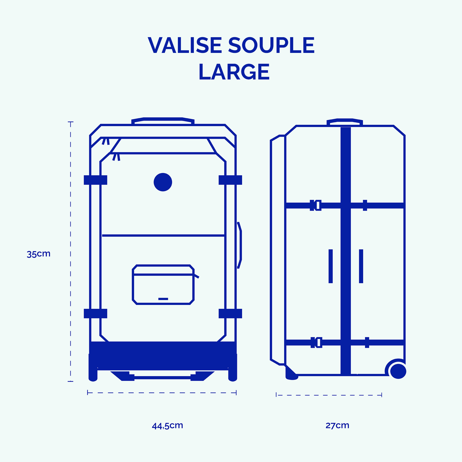 Set de 3 valises Berlin - Cabaia - 