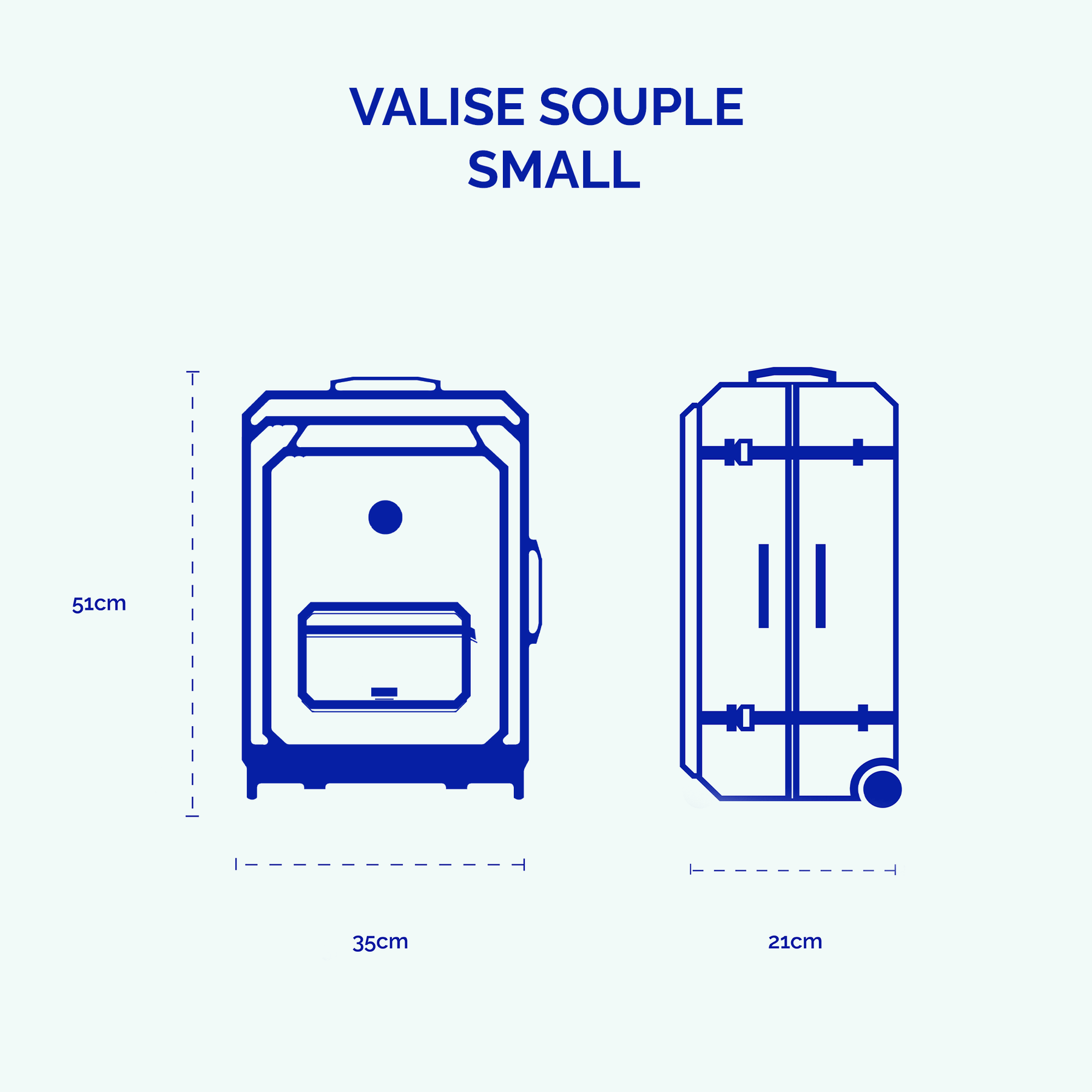 Set de 2 valises Berlin - Cabaia - 
