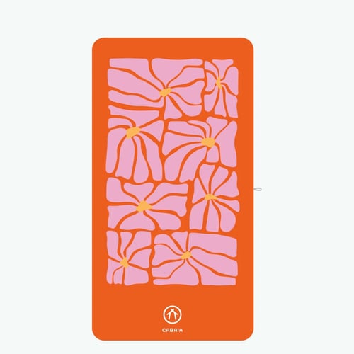 Paraiso - Serviette microfibre rectangulaire - Cabaia -  - Cabaia