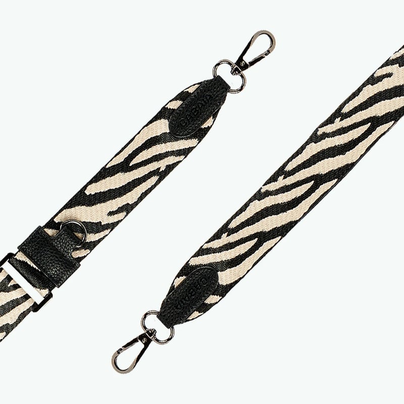 Détail de la bandoulière ajustable et de la boucle