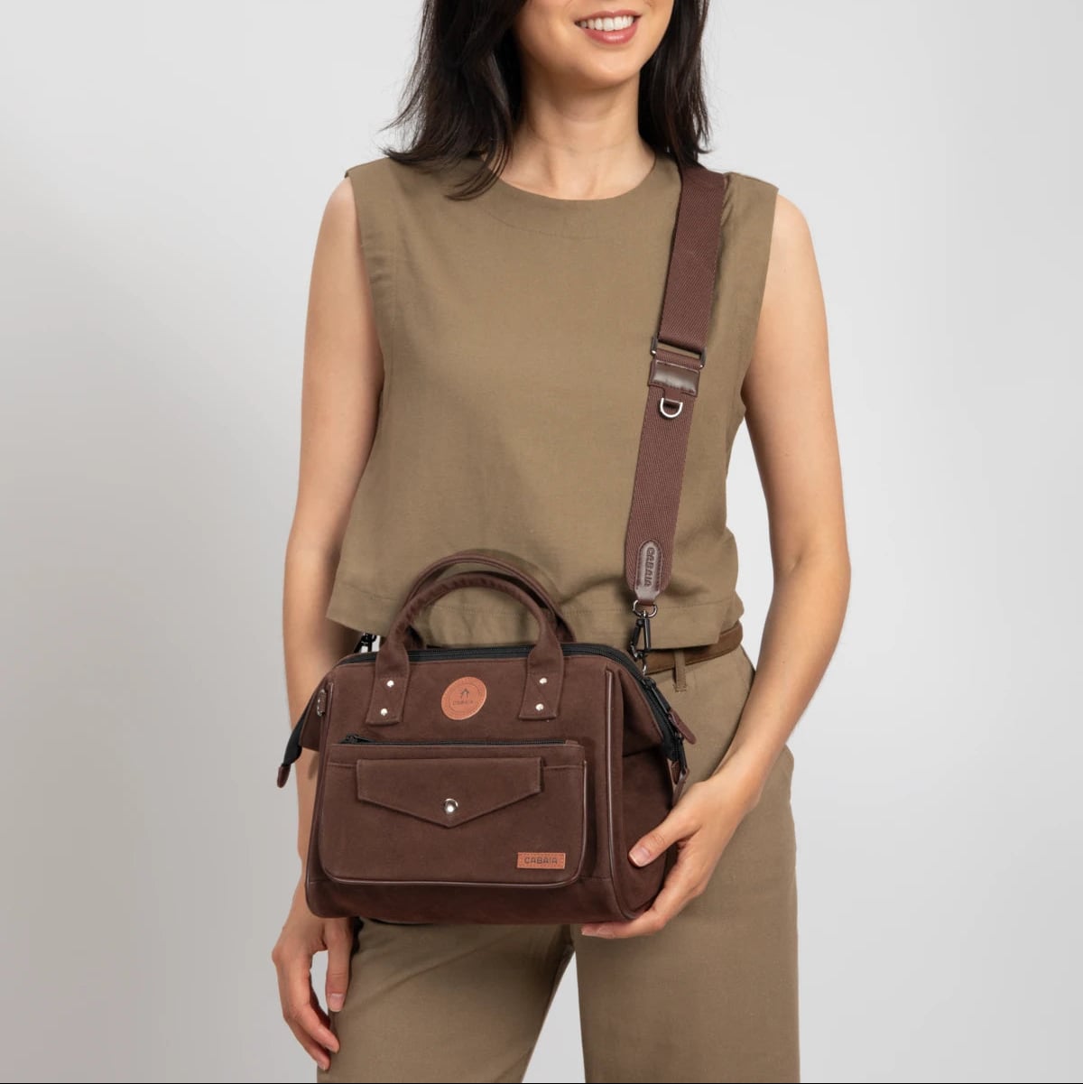 Crossbody Medium Burlington — vue portée