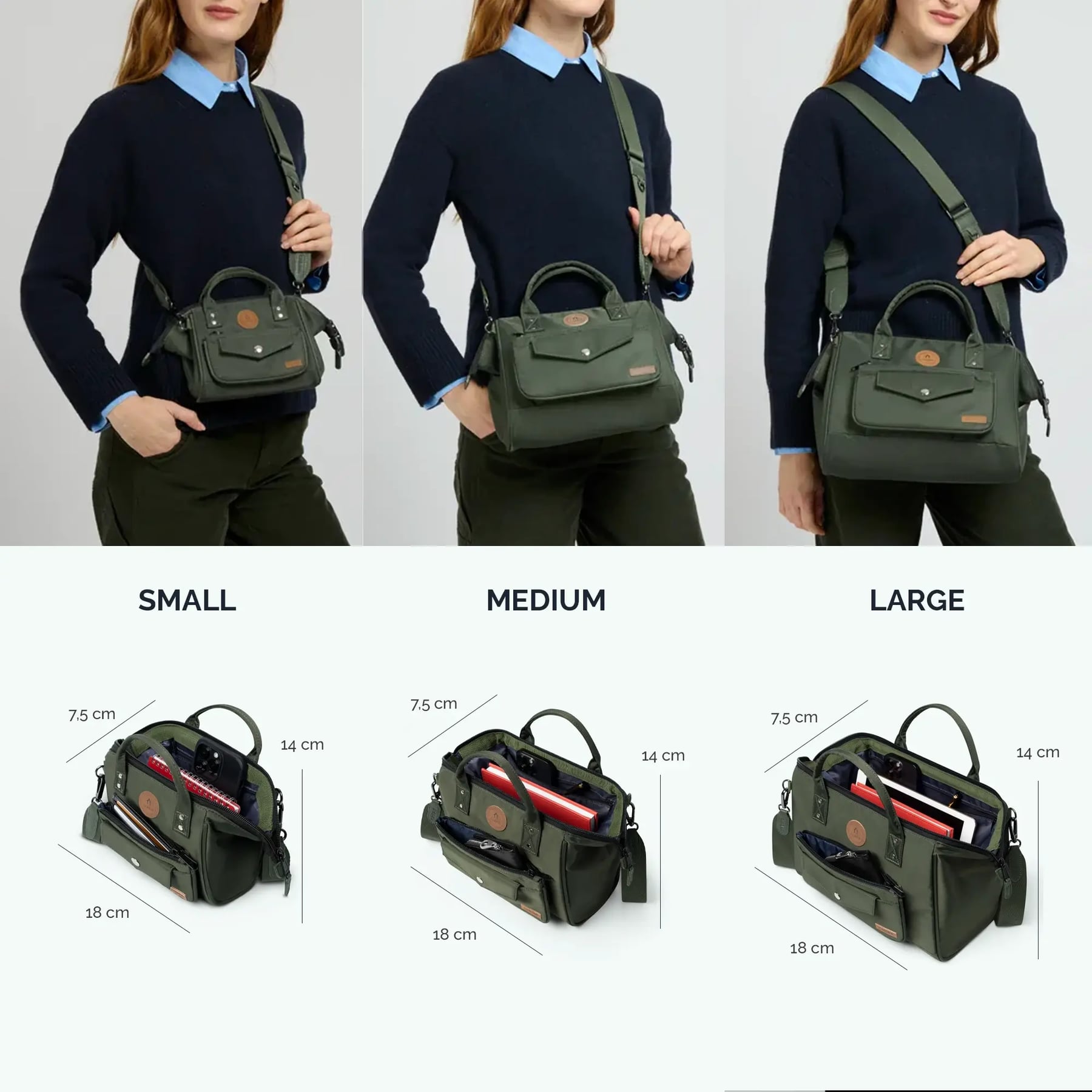 Crossbody Adventurer Medium Gold Coast - Cabaia - 